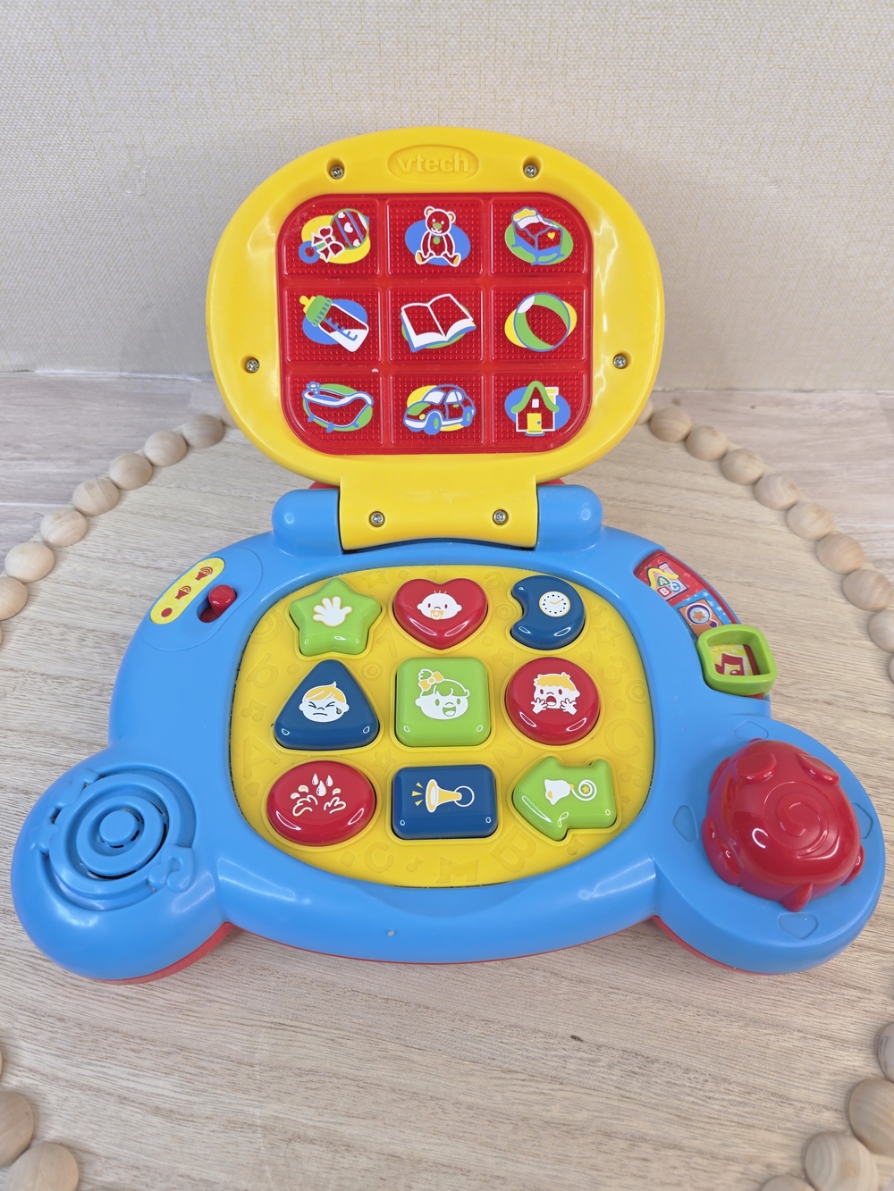 VTech Blue and Yellow Learning Laptop for Toddlers